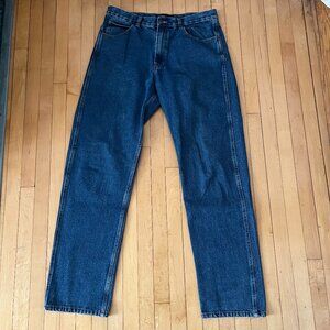 Straight Leg Stone Wash Jeans